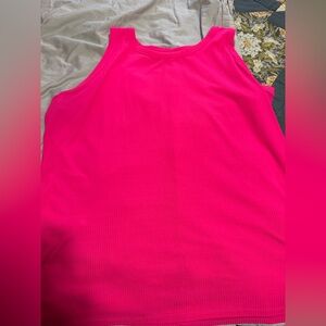 Lane Bryant Hot Pink Tank Top